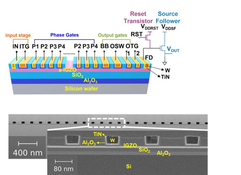 IMEC 平面 CCD TEM
