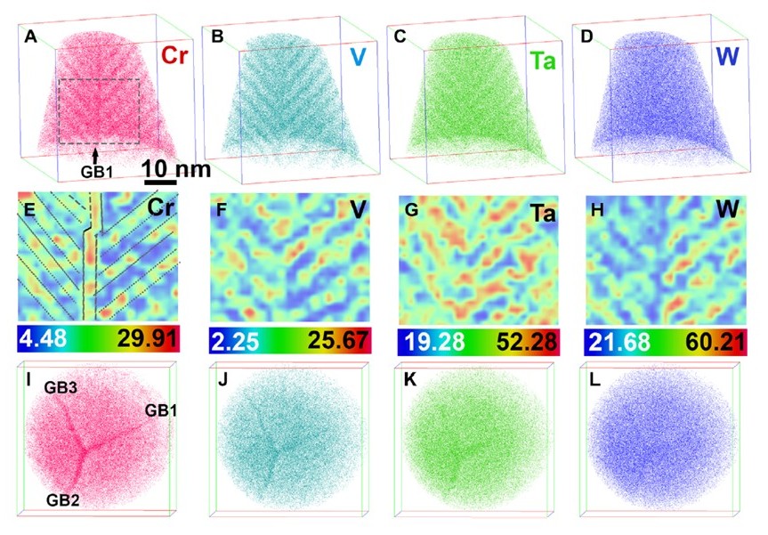 APT 用於高熵合金抗輻射研究